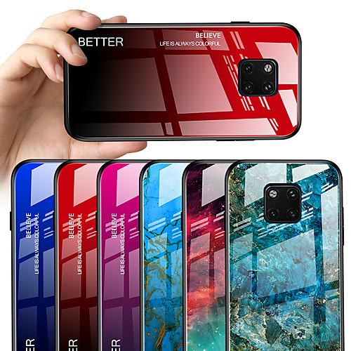 Case For Huawei Huawei Mate 20 pro / Huawei Mate 20 / Huawei Mate 20X Pattern Back Cover Marble / Color Gradient Hard Tempered Glass
Case For Huawei Huawei Mate 20 pro / Huawei Mate 20 / Huawei Mate 20X Pattern Back Cover Marble / Color Gradient Hard Tempered Glass