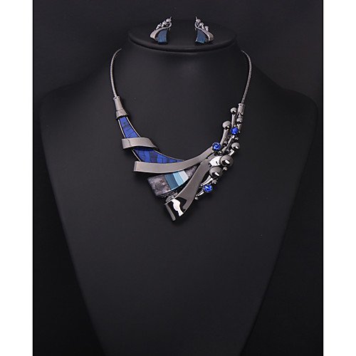 Women's Blue Gemstone Bridal Jewelry Sets Geometrical Love Artistic Classic Elegant Rhinestone Earrings Jewelry Royal Blue For Wedding Party 1 set
Women's Blue Gemstone Bridal Jewelry Sets Geometrical Love Artistic Classic Elegant Rhinestone Earrings Jewelry Royal Blue For Wedding Party 1 set