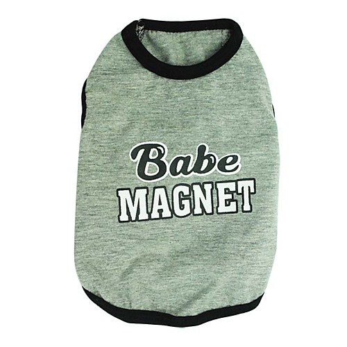 Dog Vest Puppy Clothes Slogan Casual / Daily Simple Style Dog Clothes Puppy Clothes Dog Outfits Gray Costume for Girl and Boy Dog Cotton XS S M L XL
Dog Vest Puppy Clothes Slogan Casual / Daily Simple Style Dog Clothes Puppy Clothes Dog Outfits Gray Costume for Girl and Boy Dog Cotton XS S M L XL