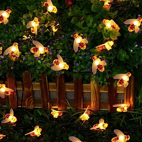 Outdoor Solar String Light LED Solar Garden Light 3m String Lights 20 LEDs 1Set Mounting Bracket 1 set Warm White Waterproof Outdoor Solar Solar Powered
Outdoor Solar String Light LED Solar Garden Light 3m String Lights 20 LEDs 1Set Mounting Bracket 1 set Warm White Waterproof Outdoor Solar Solar Powered