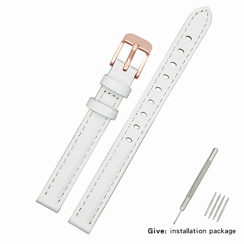 Genuine Leather / Leather / Calf Hair Watch Band White Other / 17cm / 6.69 Inches / 19cm / 7.48 Inches 1cm / 0.39 Inches
Genuine Leather / Leather / Calf Hair Watch Band White Other / 17cm / 6.69 Inches / 19cm / 7.48 Inches 1cm / 0.39 Inches