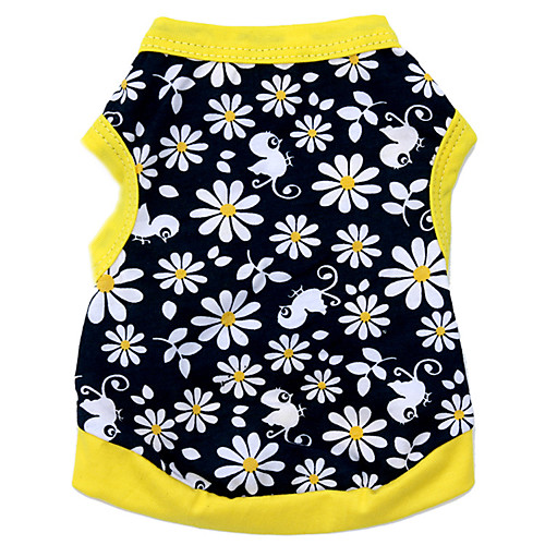 Dogs Shirt / T-Shirt Vest Dog Clothes Yellow Costume Dalmatian Corgi Beagle Fabric Geometric Flower Sweet Style Casual / Daily XS S M L
Dogs Shirt / T-Shirt Vest Dog Clothes Yellow Costume Dalmatian Corgi Beagle Fabric Geometric Flower Sweet Style Casual / Daily XS S M L
