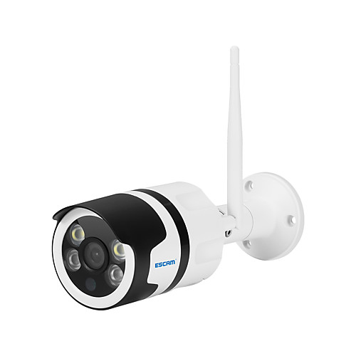 ESCAM ESCAM QF508 Bullet Wired & Wireless Waterproof Motion Detection Remote Access Outdoor Support 64 GB / CMOS / 2 / 60 / Dynamic IP address / Static IP address
ESCAM ESCAM QF508 Bullet Wired & Wireless Waterproof Motion Detection Remote Access Outdoor Support 64 GB / CMOS / 2 / 60 / Dynamic IP address / Static IP address