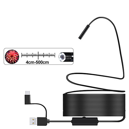 3-in-1 semi-rigid USB endoscope camera 8MM IP68 waterproof snake camera with 8 LEDs for Windows and Macbook PC Android endoscope(10M Length)
3-in-1 semi-rigid USB endoscope camera 8MM IP68 waterproof snake camera with 8 LEDs for Windows and Macbook PC Android endoscope(10M Length)