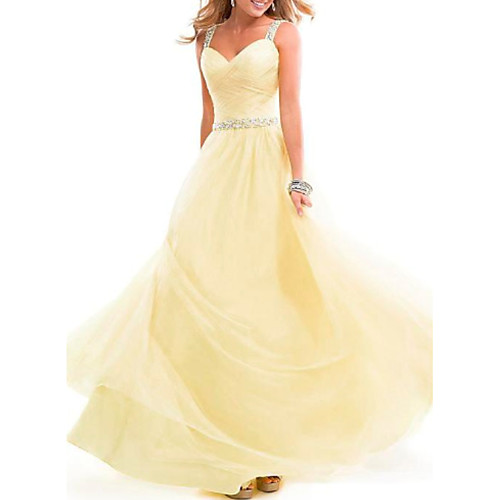 A-Line Empire Prom Formal Evening Dress Spaghetti Strap Sleeveless Floor Length Chiffon with Crystals 2021
A-Line Empire Prom Formal Evening Dress Spaghetti Strap Sleeveless Floor Length Chiffon with Crystals 2021