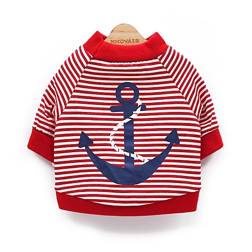 Dog Shirt / T-Shirt Vest Stripes Patterned Casual / Daily Simple Style Dog Clothes Puppy Clothes Dog Outfits Red Blue Costume for Girl and Boy Dog Cotton XS S M L
Dog Shirt / T-Shirt Vest Stripes Patterned Casual / Daily Simple Style Dog Clothes Puppy Clothes Dog Outfits Red Blue Costume for Girl and Boy Dog Cotton XS S M L