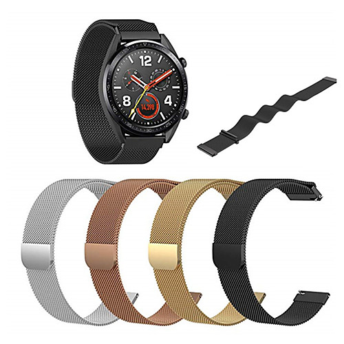 Stainless Steel Milanese Loop Bracelet Watch Strap For Huawei Watch GT /Watch 2 Pro Band
Stainless Steel Milanese Loop Bracelet Watch Strap For Huawei Watch GT /Watch 2 Pro Band