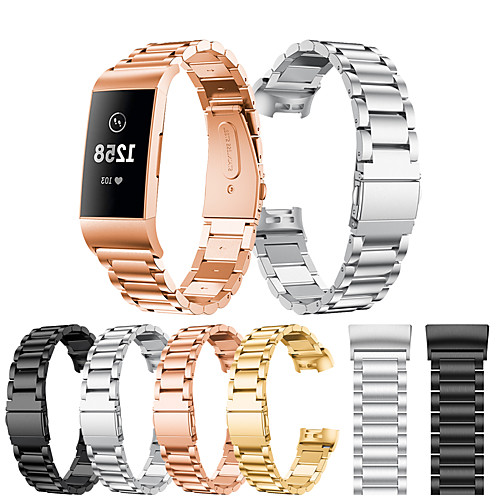 For Fitbit Charge 3 / Fitbit Charge 4 Band Stainless Steel Watch Band For Fitbit Charge 3 / 4 Watch Strap Metal WatchBand Strap Wrist Watches Bracelet
For Fitbit Charge 3 / Fitbit Charge 4 Band Stainless Steel Watch Band For Fitbit Charge 3 / 4 Watch Strap Metal WatchBand Strap Wrist Watches Bracelet