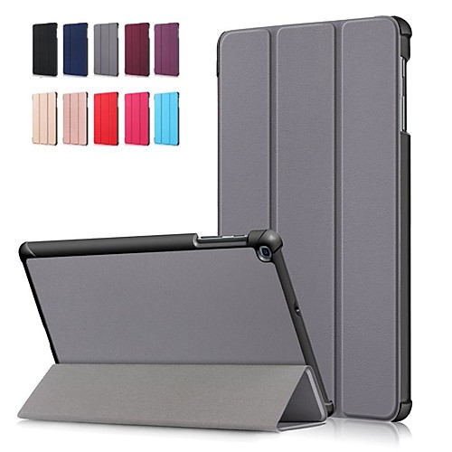 Case For Samsung Galaxy Tab S4 10.5 (2018) / Tab A2 10.5(2018) T595 T590 / Samsung Tab S5e T720 10.5 Shockproof / Flip / Origami Full Body Cases Solid Colored Hard PU Leather
Case For Samsung Galaxy Tab S4 10.5 (2018) / Tab A2 10.5(2018) T595 T590 / Samsung Tab S5e T720 10.5 Shockproof / Flip / Origami Full Body Cases Solid Colored Hard PU Leather