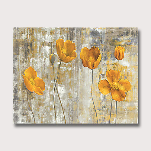 Oil Painting Hand Painted Horizontal Abstract Floral / Botanical Modern Rolled Canvas (No Frame)
Oil Painting Hand Painted Horizontal Abstract Floral / Botanical Modern Rolled Canvas (No Frame)
