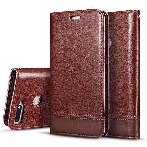 Case For Huawei Huawei Honor 7A / Huawei Honor 7C(Enjoy 8) / Huawei Y9 (2018)(Enjoy 8 Plus) Wallet / Card Holder / with Stand Full Body Cases Solid Colored Hard PU Leather
Case For Huawei Huawei Honor 7A / Huawei Honor 7C(Enjoy 8) / Huawei Y9 (2018)(Enjoy 8 Plus) Wallet / Card Holder / with Stand Full Body Cases Solid Colored Hard PU Leather