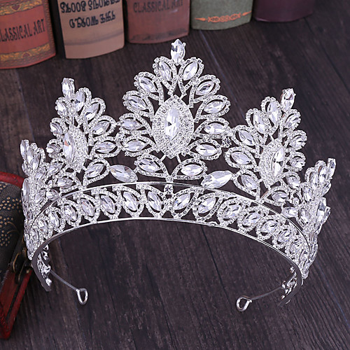 Alloy Tiaras / Headdress / Headpiece with Sparkling Glitter / Glitter 1pc Wedding Headpiece
Alloy Tiaras / Headdress / Headpiece with Sparkling Glitter / Glitter 1pc Wedding Headpiece