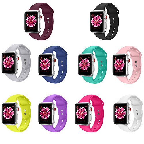 Watch Band for Apple Watch Series 5/4/3/2/1 Apple Sport Band Silicone Wrist Strap
Watch Band for Apple Watch Series 5/4/3/2/1 Apple Sport Band Silicone Wrist Strap