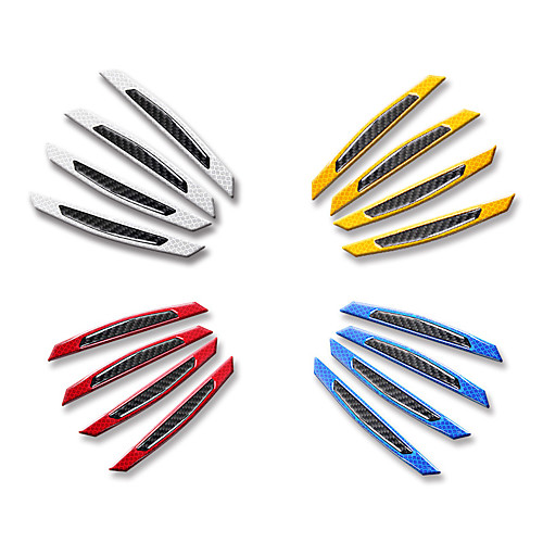 4 pcs car bumper reflective safety Red Ribbon Reflector stickers stickers DIY stickers
4 pcs car bumper reflective safety Red Ribbon Reflector stickers stickers DIY stickers