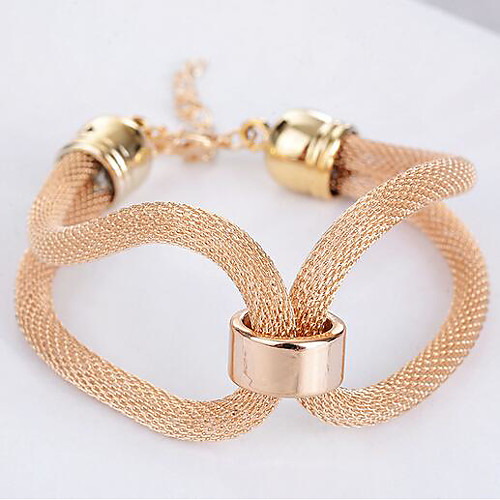 Women's Chain Bracelet Vintage Bracelet Braided Precious Fashion Sweet Alloy Bracelet Jewelry Gold For Daily Work
Women's Chain Bracelet Vintage Bracelet Braided Precious Fashion Sweet Alloy Bracelet Jewelry Gold For Daily Work