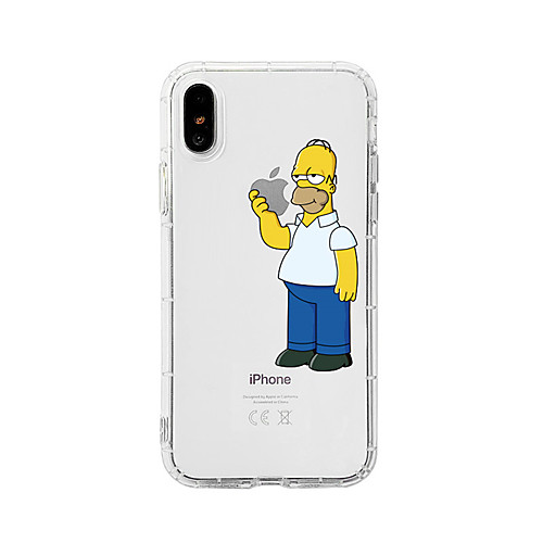 Case For Apple iPhone XS / iPhone XR / iPhone XS Max Shockproof / Dustproof / Transparent Back Cover Transparent / Cartoon TPU
Case For Apple iPhone XS / iPhone XR / iPhone XS Max Shockproof / Dustproof / Transparent Back Cover Transparent / Cartoon TPU