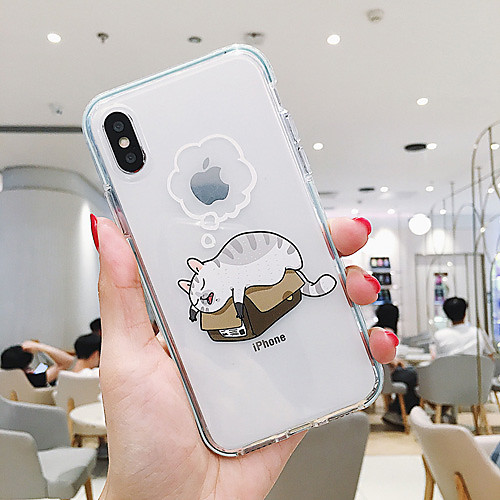 Case For Apple iPhone XR / iPhone XS Max / iPhone X Dustproof / Transparent / Pattern Back Cover Cat / Dog TPU
Case For Apple iPhone XR / iPhone XS Max / iPhone X Dustproof / Transparent / Pattern Back Cover Cat / Dog TPU