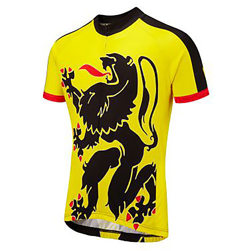 21Grams Novelty Men's Short Sleeve Cycling Jersey - Black / Yellow Bike Jersey Top Quick Dry Moisture Wicking Breathable Sports Summer Terylene Mountain Bike MTB Road Bike Cycling Clothing Apparel
21Grams Novelty Men's Short Sleeve Cycling Jersey - Black / Yellow Bike Jersey Top Quick Dry Moisture Wicking Breathable Sports Summer Terylene Mountain Bike MTB Road Bike Cycling Clothing Apparel
