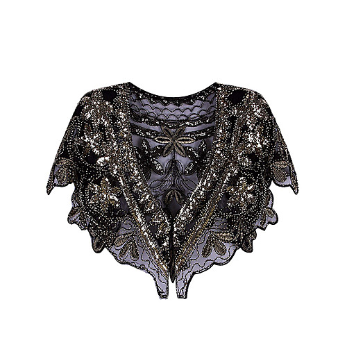 The Great Gatsby Charleston 1920s Vacation Dress Flapper Dress Party Costume Prom Dress Women's Sequins Costume BlackGolden / BlackSliver / Red Vintage Cosplay Party Prom Short Sleeve / Shawl
The Great Gatsby Charleston 1920s Vacation Dress Flapper Dress Party Costume Prom Dress Women's Sequins Costume BlackGolden / BlackSliver / Red Vintage Cosplay Party Prom Short Sleeve / Shawl