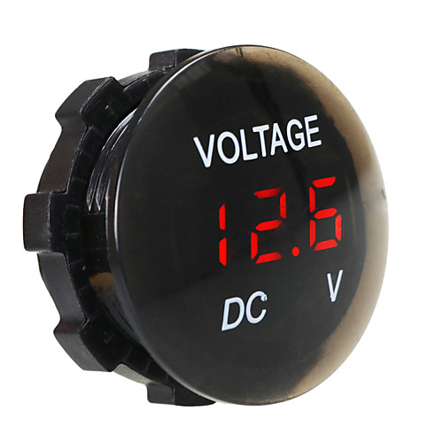 DC 12V-24V Digital Panel Waterproof and Dustproof Voltmeter Digital Display for Truck Car Motorcycle SUV Boat ATV Refit Accessories
DC 12V-24V Digital Panel Waterproof and Dustproof Voltmeter Digital Display for Truck Car Motorcycle SUV Boat ATV Refit Accessories