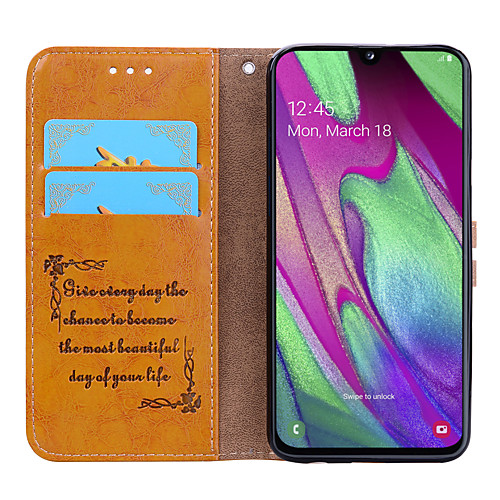 Case For Samsung Galaxy Samsung Galaxy A40(2019) Card Holder / Flip Full Body Cases Solid Colored Hard PU Leather for Samsung Galaxy A40(2019)
Case For Samsung Galaxy Samsung Galaxy A40(2019) Card Holder / Flip Full Body Cases Solid Colored Hard PU Leather for Samsung Galaxy A40(2019)