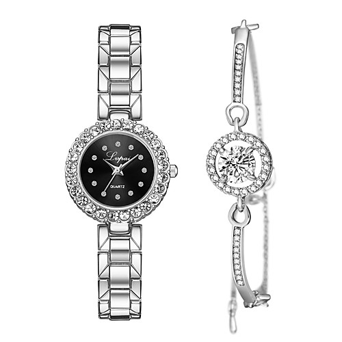 Women's Quartz Watches Fashion Silver Rose Gold Alloy Chinese Quartz GoldenBlack GoldenWhite Silver / Black Adorable 1 pc Analog One Year Battery Life
Women's Quartz Watches Fashion Silver Rose Gold Alloy Chinese Quartz GoldenBlack GoldenWhite Silver / Black Adorable 1 pc Analog One Year Battery Life