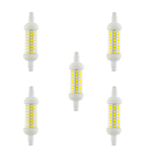 5pcs 6 W LED Corn Lights 3000 lm R7S 64 LED Beads SMD 2835 Warm White White 220-240 V
5pcs 6 W LED Corn Lights 3000 lm R7S 64 LED Beads SMD 2835 Warm White White 220-240 V