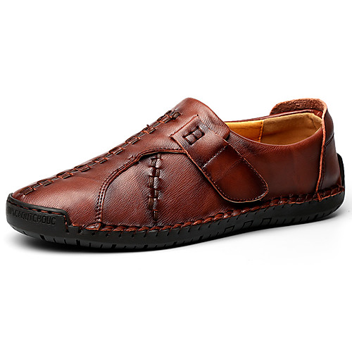 Men's Spring & Summer / Fall & Winter Daily Outdoor Oxfords Walking Shoes Cowhide Breathable Wear Proof Light Brown / Dark Brown / Black
Men's Spring & Summer / Fall & Winter Daily Outdoor Oxfords Walking Shoes Cowhide Breathable Wear Proof Light Brown / Dark Brown / Black