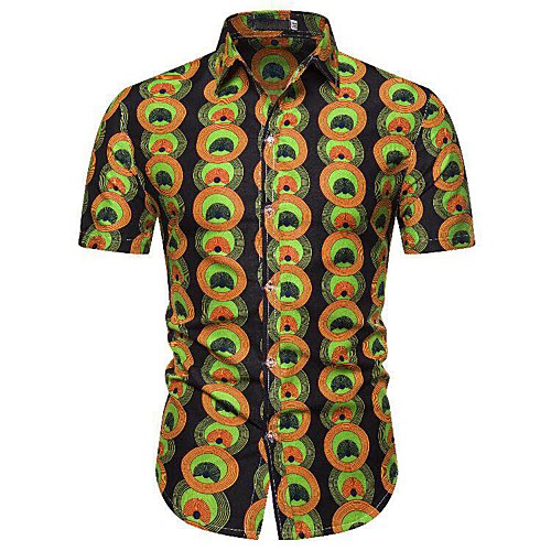Men's Shirt Graphic Tribal Camo / Camouflage Print Short Sleeve Casual / Daily Tops Cotton Punk & Gothic Light Green
Men's Shirt Graphic Tribal Camo / Camouflage Print Short Sleeve Casual / Daily Tops Cotton Punk & Gothic Light Green