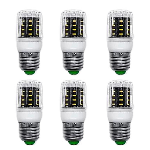 6pcs 5 W LED Corn Lights 500 lm E14 G9 GU10 T 36 LED Beads SMD 4014 Warm White White 220-240 V 110-120 V
6pcs 5 W LED Corn Lights 500 lm E14 G9 GU10 T 36 LED Beads SMD 4014 Warm White White 220-240 V 110-120 V