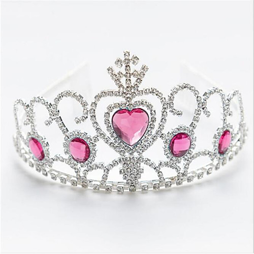 Crystal / Plated Silver / Alloy Tiaras with Crystal 1 Piece Wedding / Special Occasion Headpiece
Crystal / Plated Silver / Alloy Tiaras with Crystal 1 Piece Wedding / Special Occasion Headpiece