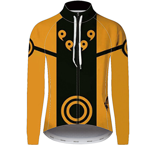 21Grams Naruto Men's Long Sleeve Cycling Jersey - Orange Bike Jersey Top UV Resistant Breathable Quick Dry Sports Winter Fleece 100% Polyester Mountain Bike MTB Clothing Apparel / Micro-elastic
21Grams Naruto Men's Long Sleeve Cycling Jersey - Orange Bike Jersey Top UV Resistant Breathable Quick Dry Sports Winter Fleece 100% Polyester Mountain Bike MTB Clothing Apparel / Micro-elastic