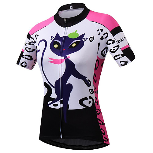 21Grams Cartoon Cat Women's Short Sleeve Cycling Jersey - Blue Purple Red Bike Jersey Top Quick Dry Moisture Wicking Breathable Sports Summer Terylene Mountain Bike MTB Clothing Apparel / Athleisure
21Grams Cartoon Cat Women's Short Sleeve Cycling Jersey - Blue Purple Red Bike Jersey Top Quick Dry Moisture Wicking Breathable Sports Summer Terylene Mountain Bike MTB Clothing Apparel / Athleisure