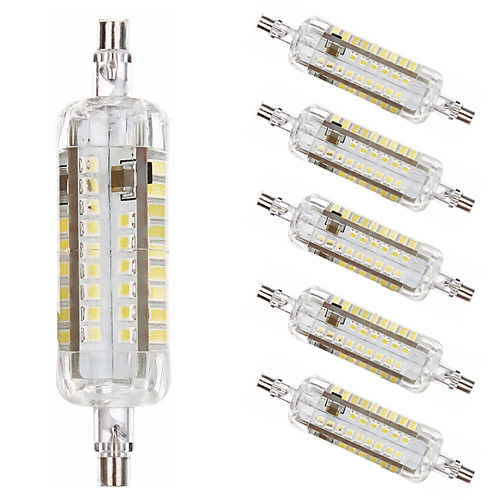 6pcs 10 W LED Corn Lights Tube Lights 1000 lm R7S T 76 LED Beads SMD 2835 Warm White White 220-240 V 110-120 V
6pcs 10 W LED Corn Lights Tube Lights 1000 lm R7S T 76 LED Beads SMD 2835 Warm White White 220-240 V 110-120 V