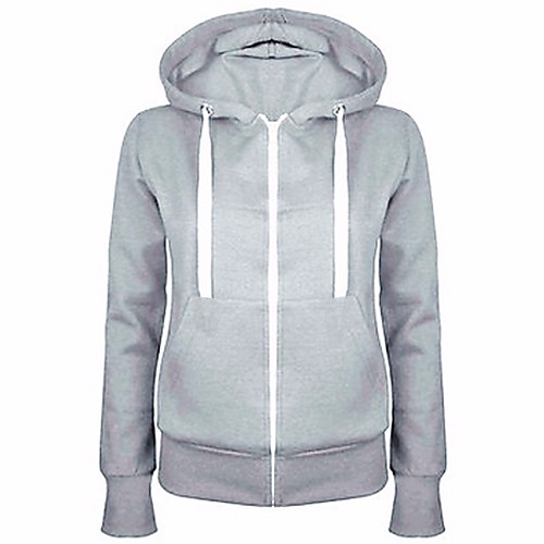 Women's Men's Zip Up Hoodie Sweatshirt Plain Zipper Hooded Daily Basic Casual Hoodies Sweatshirts Long Sleeve Blue Wine Gray
Women's Men's Zip Up Hoodie Sweatshirt Plain Zipper Hooded Daily Basic Casual Hoodies Sweatshirts Long Sleeve Blue Wine Gray