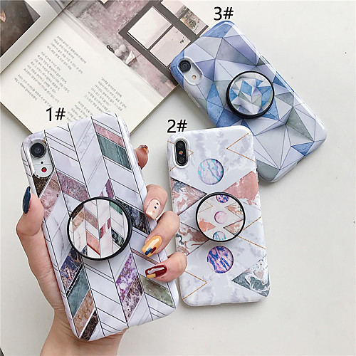Case For Apple iPhone XS / iPhone XR / iPhone XS Max with Stand / Pattern Back Cover Marble TPU for iPhone 6 6 Plus 6s 6s plus 7 8 7 plus 8 plus X XS
Case For Apple iPhone XS / iPhone XR / iPhone XS Max with Stand / Pattern Back Cover Marble TPU for iPhone 6 6 Plus 6s 6s plus 7 8 7 plus 8 plus X XS