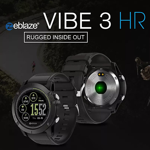 Zeblaze VIBE 3 HR Smart Watch BT Fitness Tracker Support Notify/Heart Rate Monitor Sport Long Standby Smartwatch Compatible IOS/Android Phones
Zeblaze VIBE 3 HR Smart Watch BT Fitness Tracker Support Notify/Heart Rate Monitor Sport Long Standby Smartwatch Compatible IOS/Android Phones