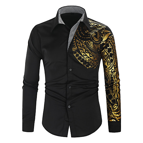Men's Shirt Tribal Animal Long Sleeve Causal Slim Tops Casual / Daily Outdoor Streetwear White Red Black
Men's Shirt Tribal Animal Long Sleeve Causal Slim Tops Casual / Daily Outdoor Streetwear White Red Black
