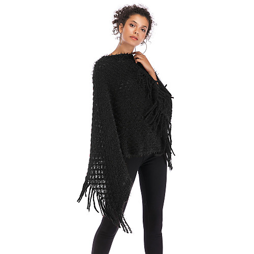 Women's Houndstooth Pullover Cotton Long Sleeve Loose Sweater Cardigans Bateau Fall White Black Red
Women's Houndstooth Pullover Cotton Long Sleeve Loose Sweater Cardigans Bateau Fall White Black Red