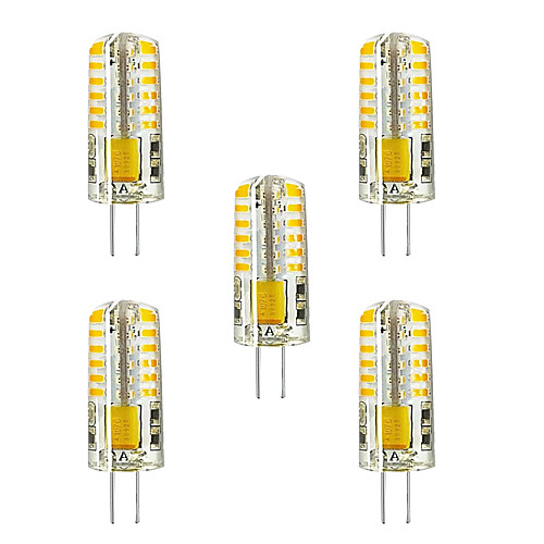 5pcs 5 W LED Bi-pin Lights 300 lm G4 T 48 LED Beads SMD 2835 Warm White White 12 V
5pcs 5 W LED Bi-pin Lights 300 lm G4 T 48 LED Beads SMD 2835 Warm White White 12 V