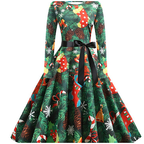 Santa Suit Vintage Vacation Dress Flapper Dress Prom Dress Women's Costume As Picture Vintage Cosplay Christmas Festival Long Sleeve Knee Length A-Line Plus Size
Santa Suit Vintage Vacation Dress Flapper Dress Prom Dress Women's Costume As Picture Vintage Cosplay Christmas Festival Long Sleeve Knee Length A-Line Plus Size