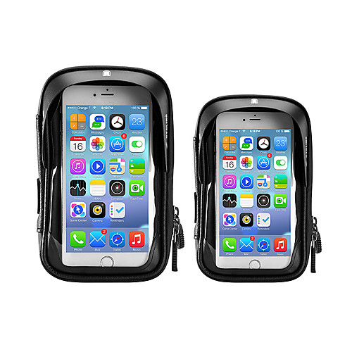 Cell Phone Bag Bike Handlebar Bag 5.8 6.0 inch Touch Screen Cycling for All Phones Black Road Bike Motobike / Motorcycle Bike / Cycling
Cell Phone Bag Bike Handlebar Bag 5.8 6.0 inch Touch Screen Cycling for All Phones Black Road Bike Motobike / Motorcycle Bike / Cycling