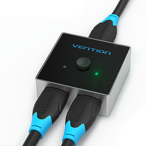 Vention HDMI Switch Bi-Direction 2.0 HDMI Splitter 1x2/2x1 Adapter 2 in 1 out Converter for PS4 Pro/4/3 TV Box HDMI 4K Switcher
Vention HDMI Switch Bi-Direction 2.0 HDMI Splitter 1x2/2x1 Adapter 2 in 1 out Converter for PS4 Pro/4/3 TV Box HDMI 4K Switcher