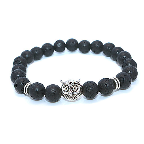 Men's Women's Bead Bracelet Classic Owl Casual / Sporty Ethnic Stone Bracelet Jewelry White / Gold For Daily Street
Men's Women's Bead Bracelet Classic Owl Casual / Sporty Ethnic Stone Bracelet Jewelry White / Gold For Daily Street