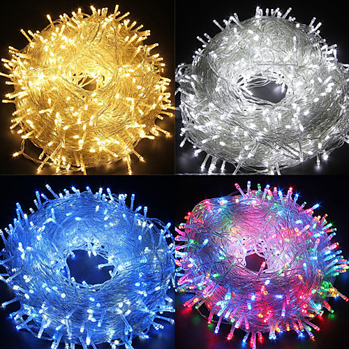 2packs 50m 164ft 400 LED Fairy String Lights Outdoor String Lights Christmas Wedding Party Indoor Décor Warm White Blue RGB White Waterproof Holiday Festival
2packs 50m 164ft 400 LED Fairy String Lights Outdoor String Lights Christmas Wedding Party Indoor Décor Warm White Blue RGB White Waterproof Holiday Festival