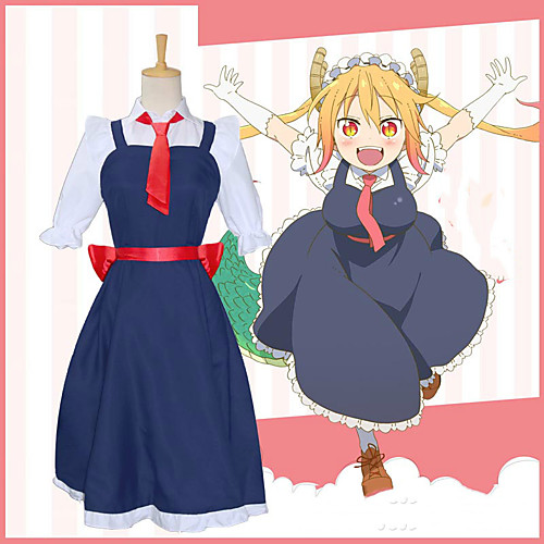 Inspired by Miss Kobayashi's Dragon Maid Cosplay Anime Cosplay Costumes Japanese Cosplay Suits Dress Gloves Belt For Women's / Tie / Headwear / Tie / Headwear
Inspired by Miss Kobayashi's Dragon Maid Cosplay Anime Cosplay Costumes Japanese Cosplay Suits Dress Gloves Belt For Women's / Tie / Headwear / Tie / Headwear