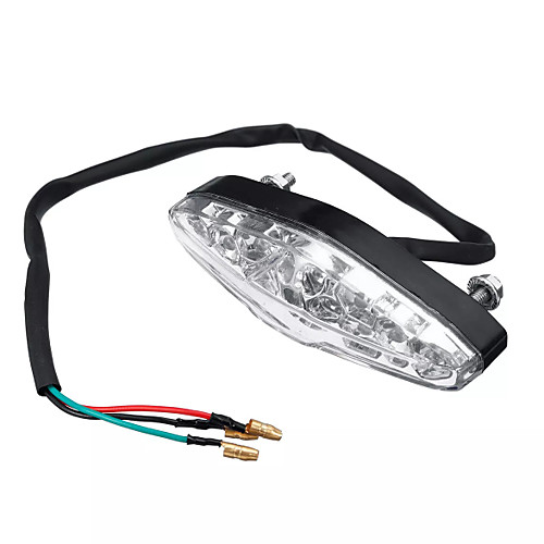 Universal DC 12V Red LED Motorcycle ATV Dirt Bike Brake Stop Running Tail Light Without Bracket
Universal DC 12V Red LED Motorcycle ATV Dirt Bike Brake Stop Running Tail Light Without Bracket