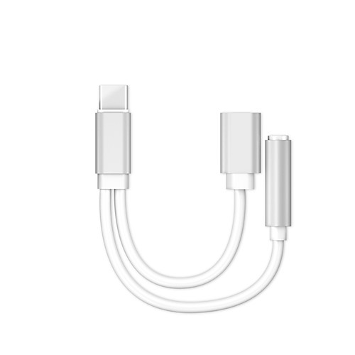 Audio / Type-C Adapter / Cable 0.25m(0.8Ft) All-In-1 / 1 to 2 / Quick Charge Zinc Alloy / TPE USB Cable Adapter For Macbook / iPad / Samsung
Audio / Type-C Adapter / Cable 0.25m(0.8Ft) All-In-1 / 1 to 2 / Quick Charge Zinc Alloy / TPE USB Cable Adapter For Macbook / iPad / Samsung