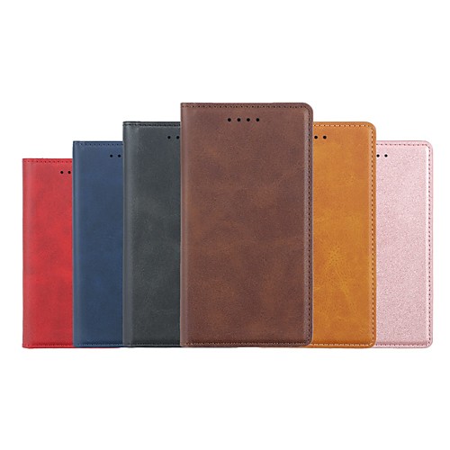 Case For Apple iPhone XS / iPhone XS Max / iPhone X Card Holder / Shockproof / Magnetic Full Body Cases Solid Colored Genuine Leather
Case For Apple iPhone XS / iPhone XS Max / iPhone X Card Holder / Shockproof / Magnetic Full Body Cases Solid Colored Genuine Leather