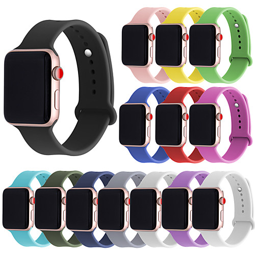 Watch Band for Apple Watch Series 5/4/3/2/1 Apple Sport Band Silicone Wrist Strap
Watch Band for Apple Watch Series 5/4/3/2/1 Apple Sport Band Silicone Wrist Strap